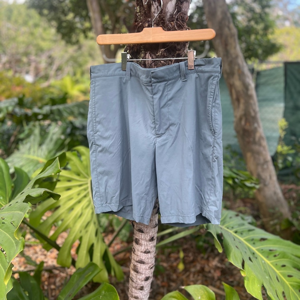 Men's J. Crew Gray/Blue Tech/Golf Shorts